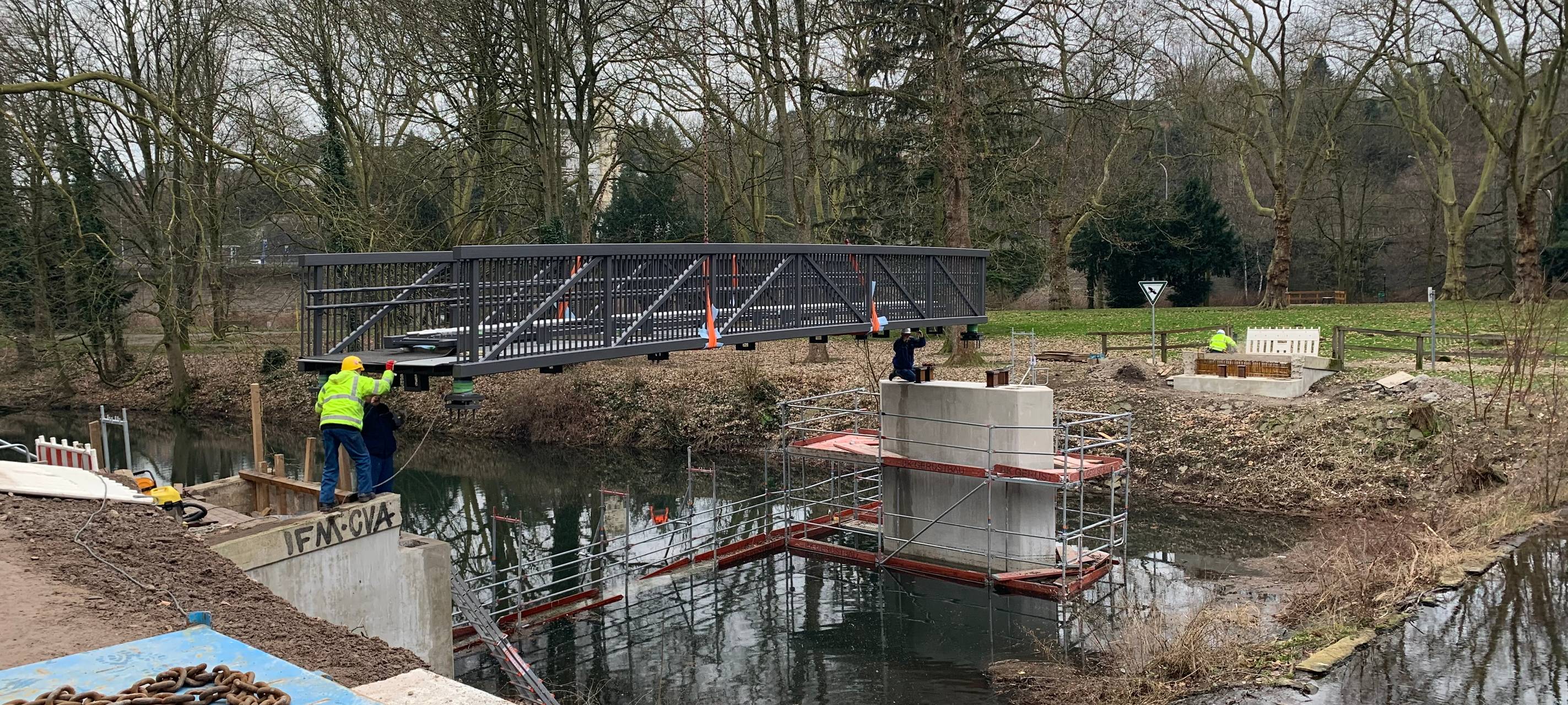 Essen-Werden: Brücke zur Brehminsel deutlich teurer