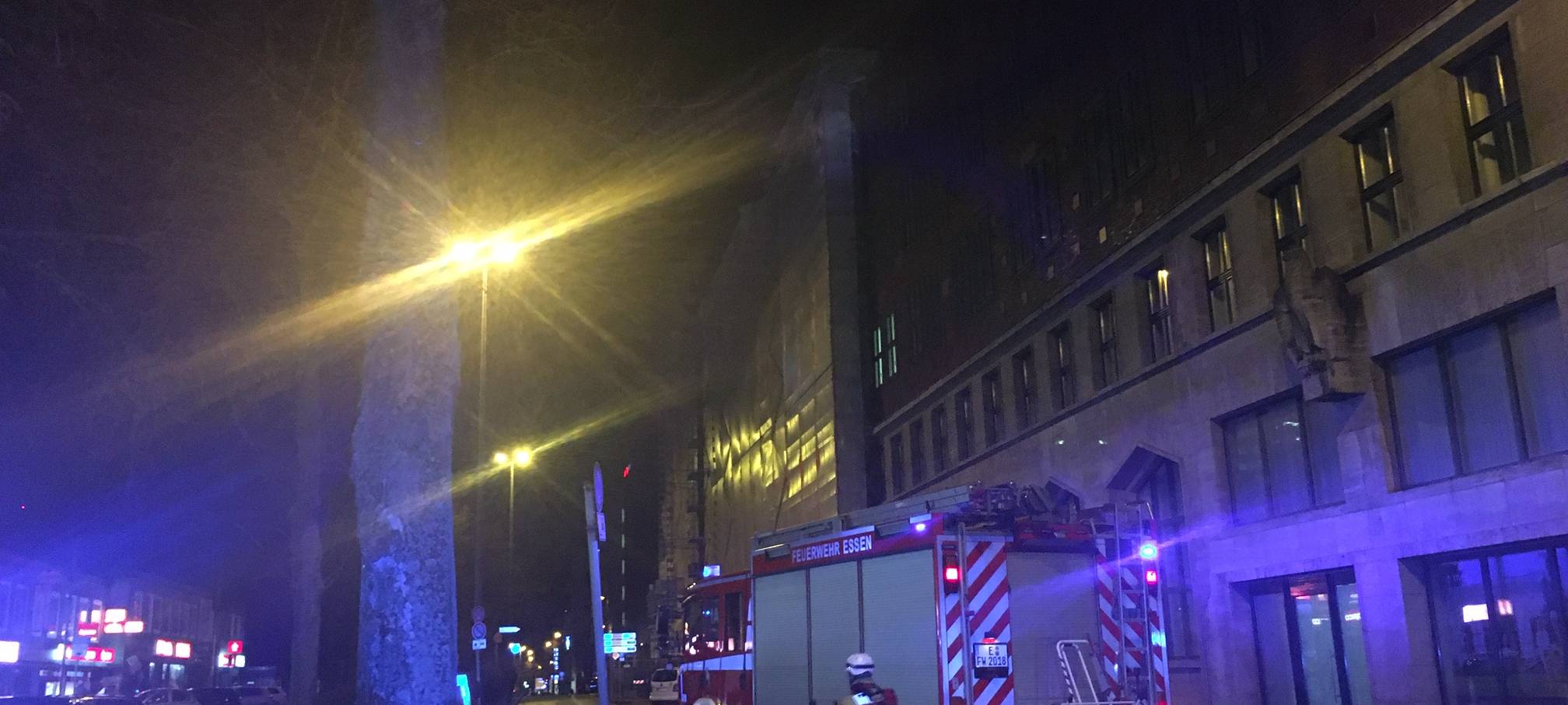 Höhenretter der Feuerwehr Essen im Einsatz