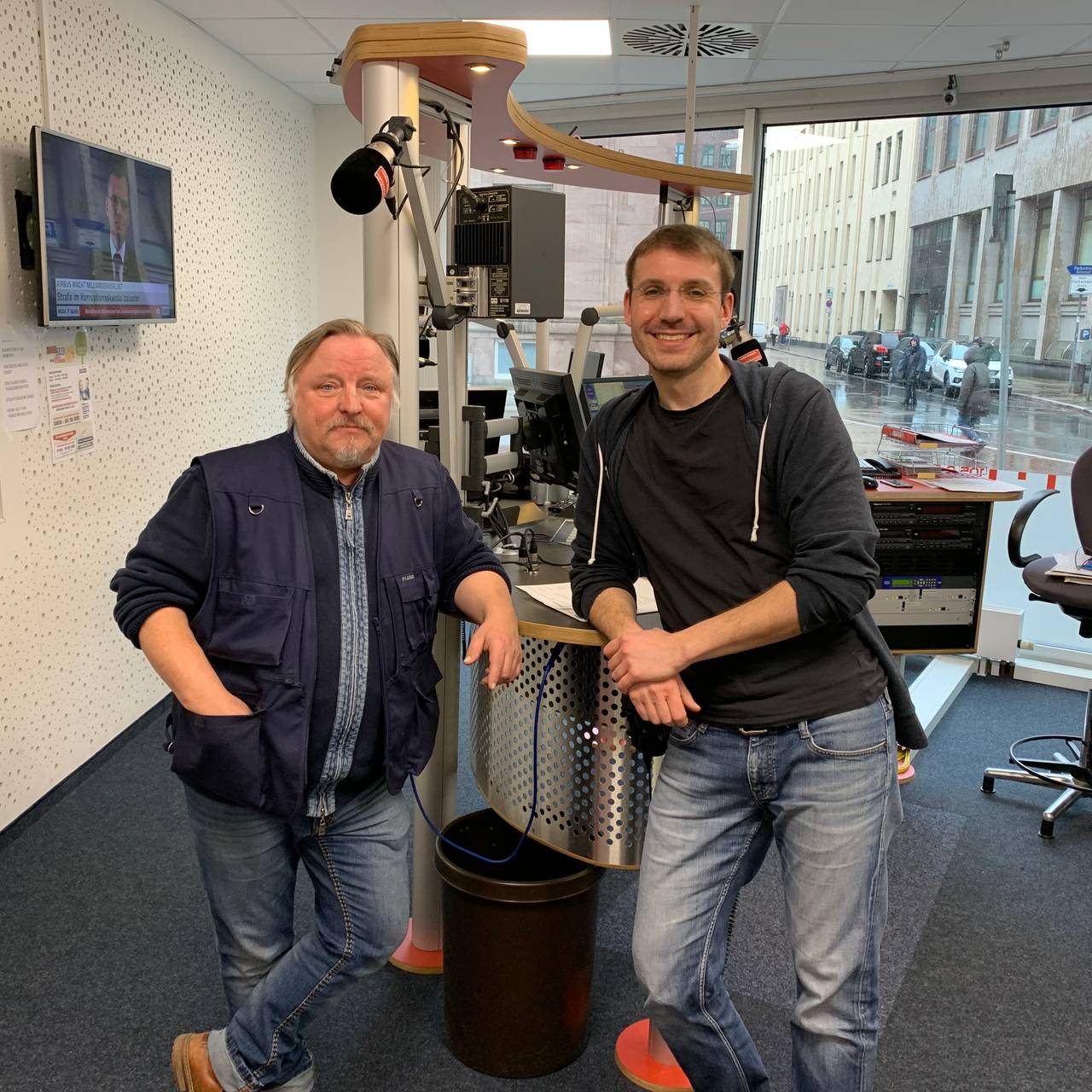 Musiker und Tatort-Komissar Axel Prahl bei Radio Essen