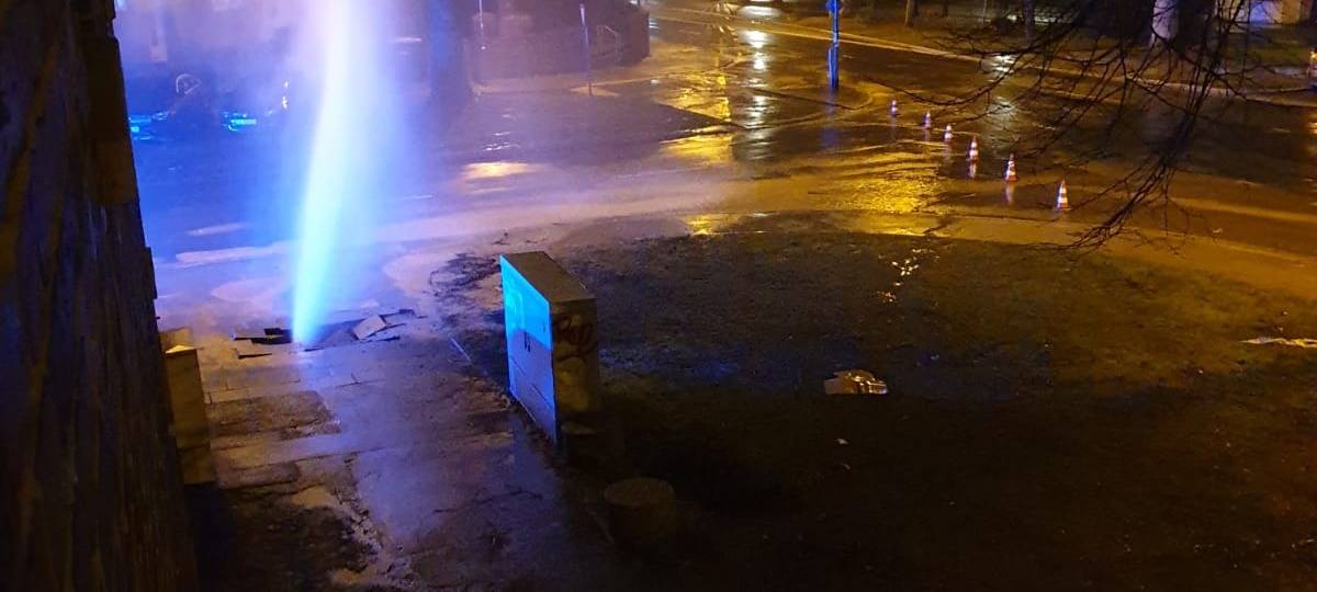 Rohrbruch Flurstr. Ecke Fürstäbtissinstr