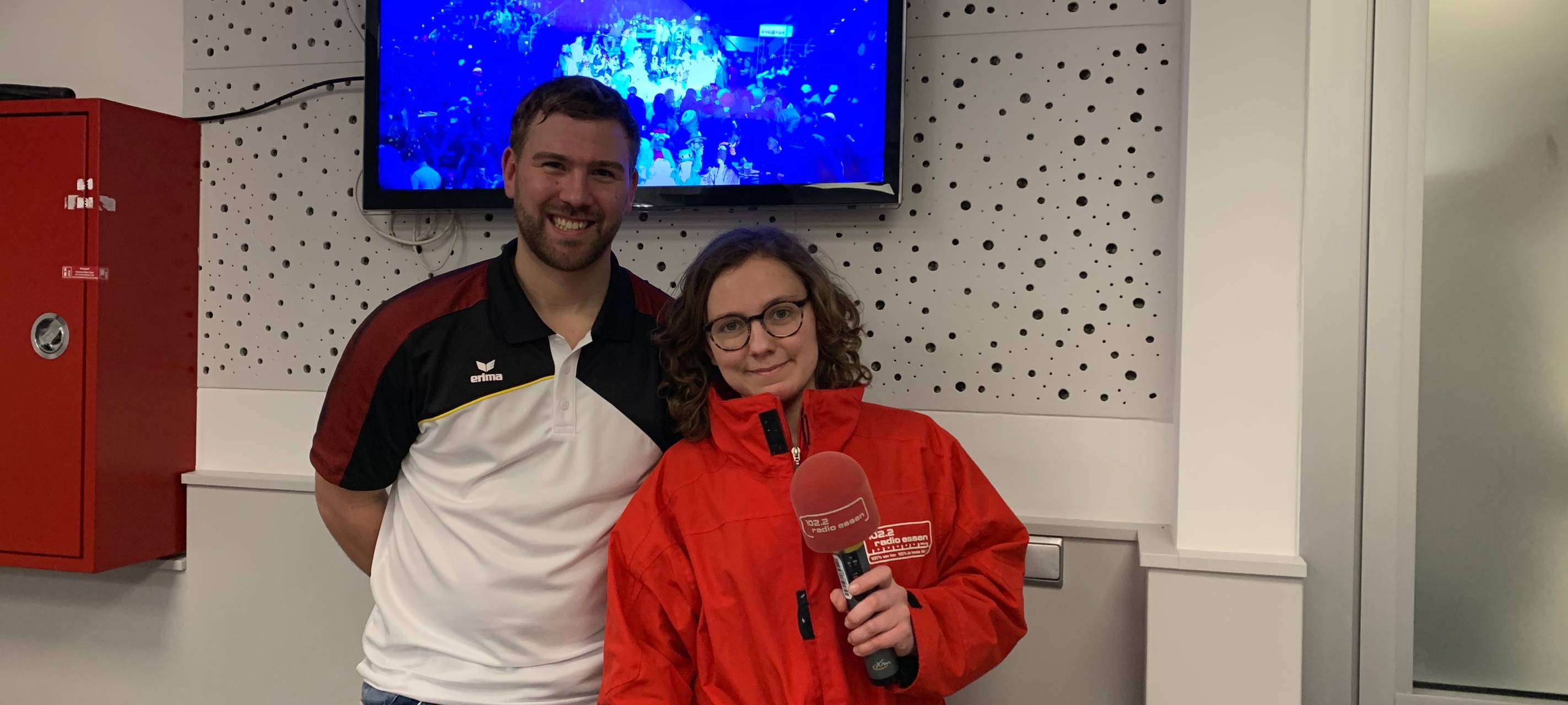 Marc aus Hessen tritt beim Tunier in Essen gegen die Profis an.