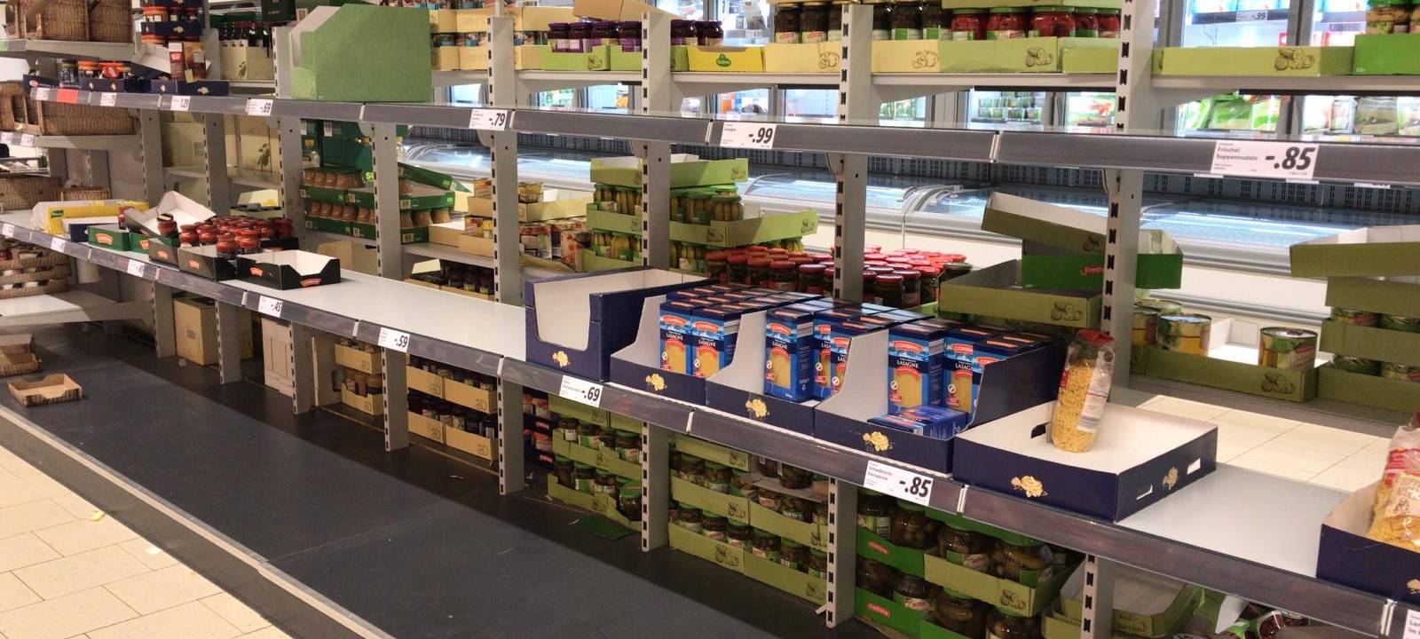 Coronavirus: Essener machen Hamsterkäufe