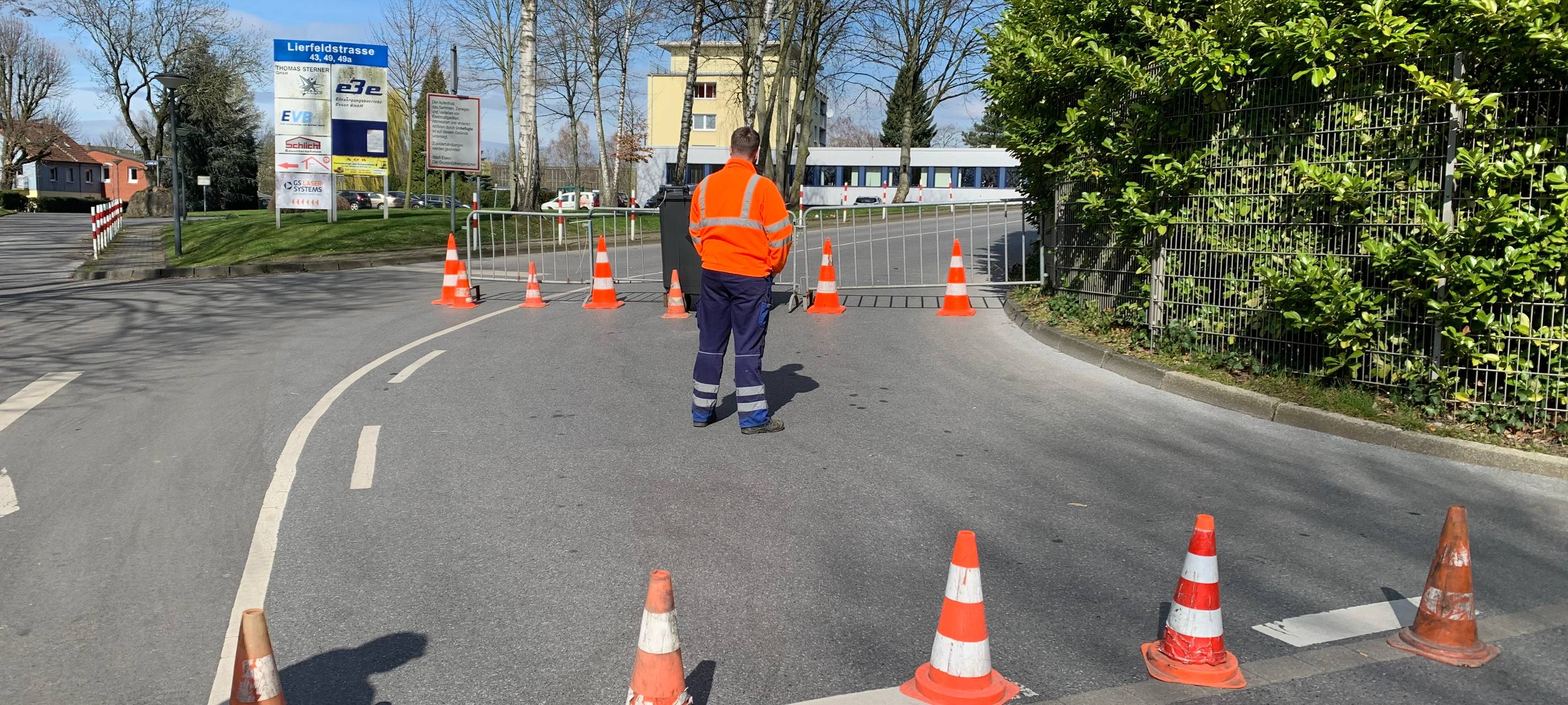 Die Recyclinghöfe in Essen haben geschlossen zum Schutz vor dem Coronavirus.