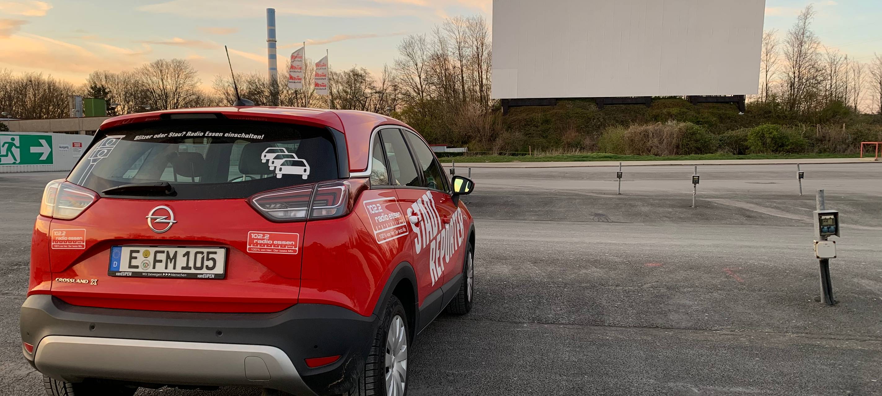 Coronavirus in Essen: Autokino freut sich über viele Besucher