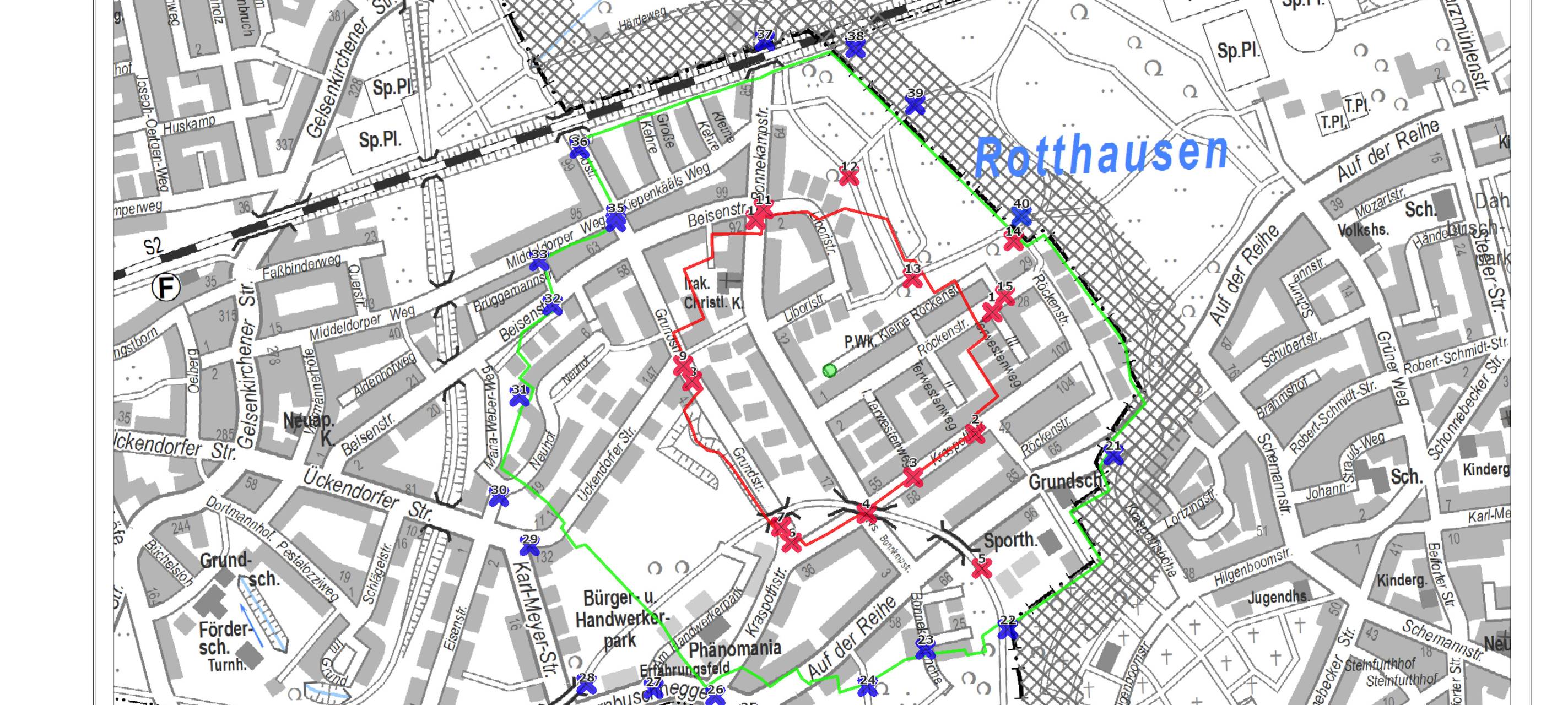 Bombe in Essen-Katernberg entschärft