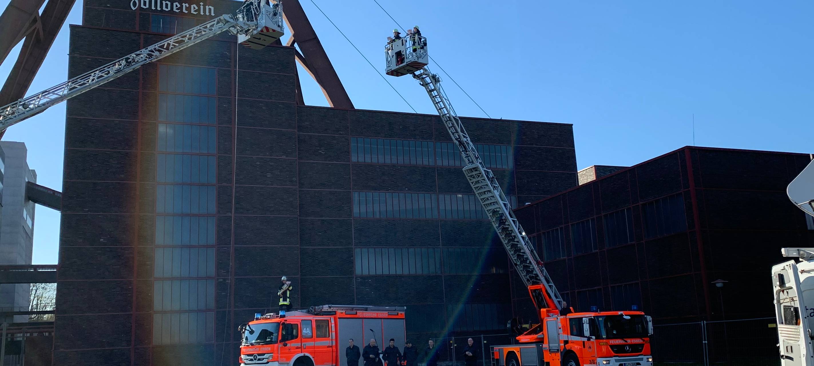 Wir gegen Corona Feuerwehr Radio Essen Zollverein