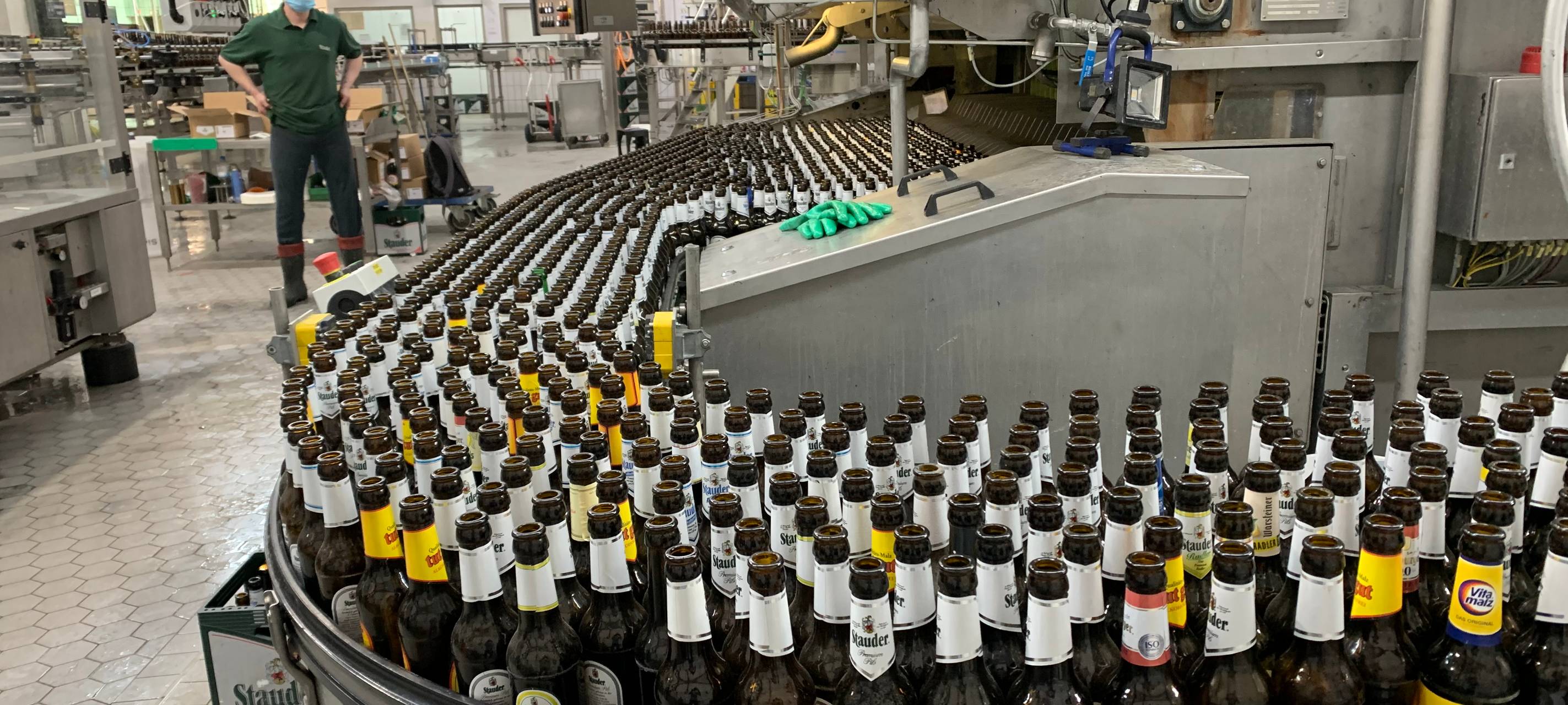 Abfüllanlage Stauder-Brauerei in Essen