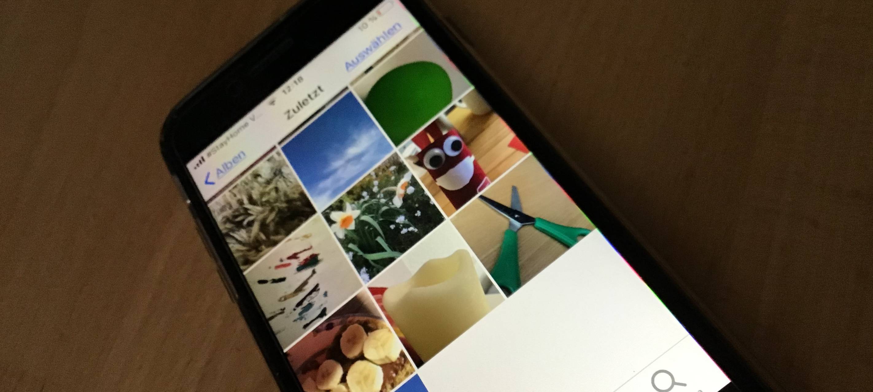 Die Galerie aufräumen und dabei in Erinnerungen schwelgen - unser Tipp gegen Langeweile.