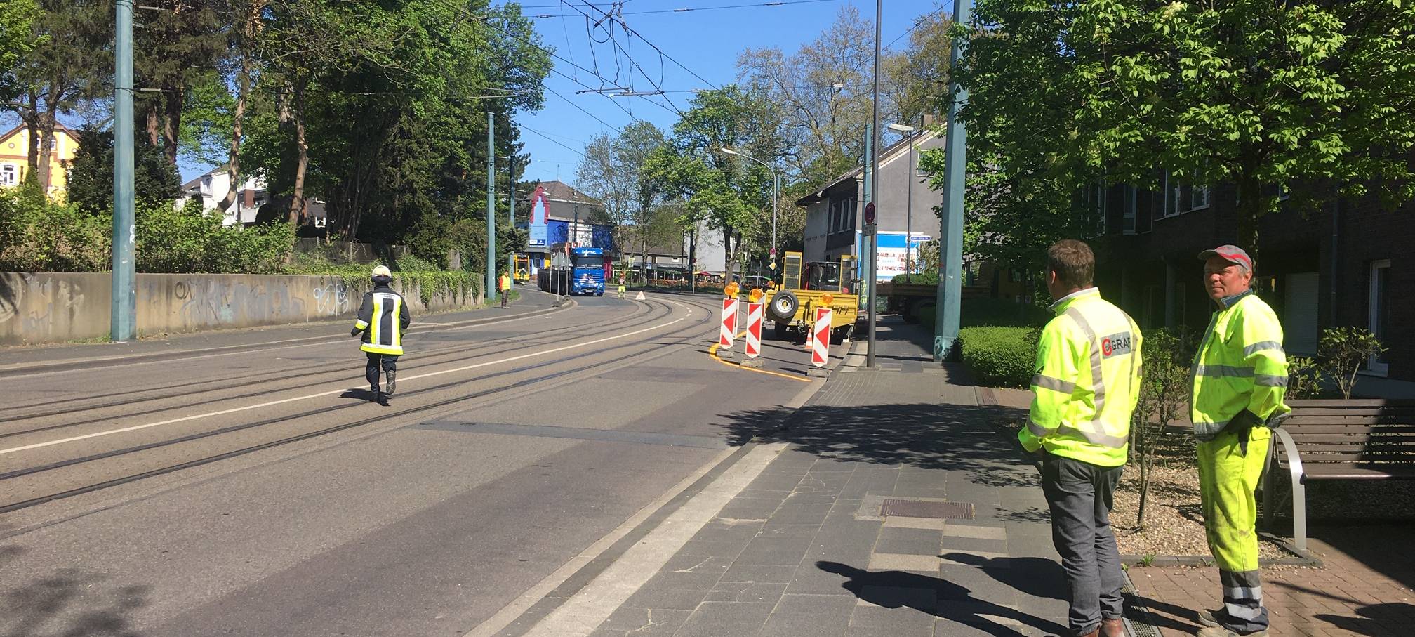 Massiver Gasaustritt in Essen-Stoppenberg: Essener Straße gesperrt