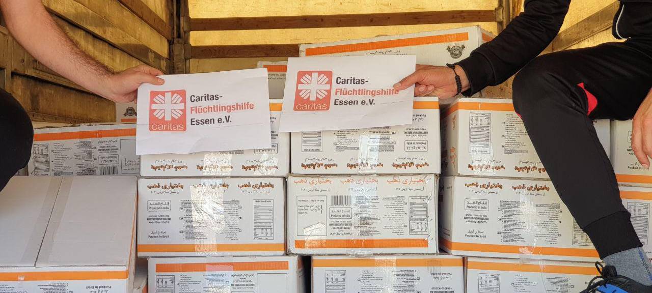 Caritas Essen hilft Familien im Nordirak