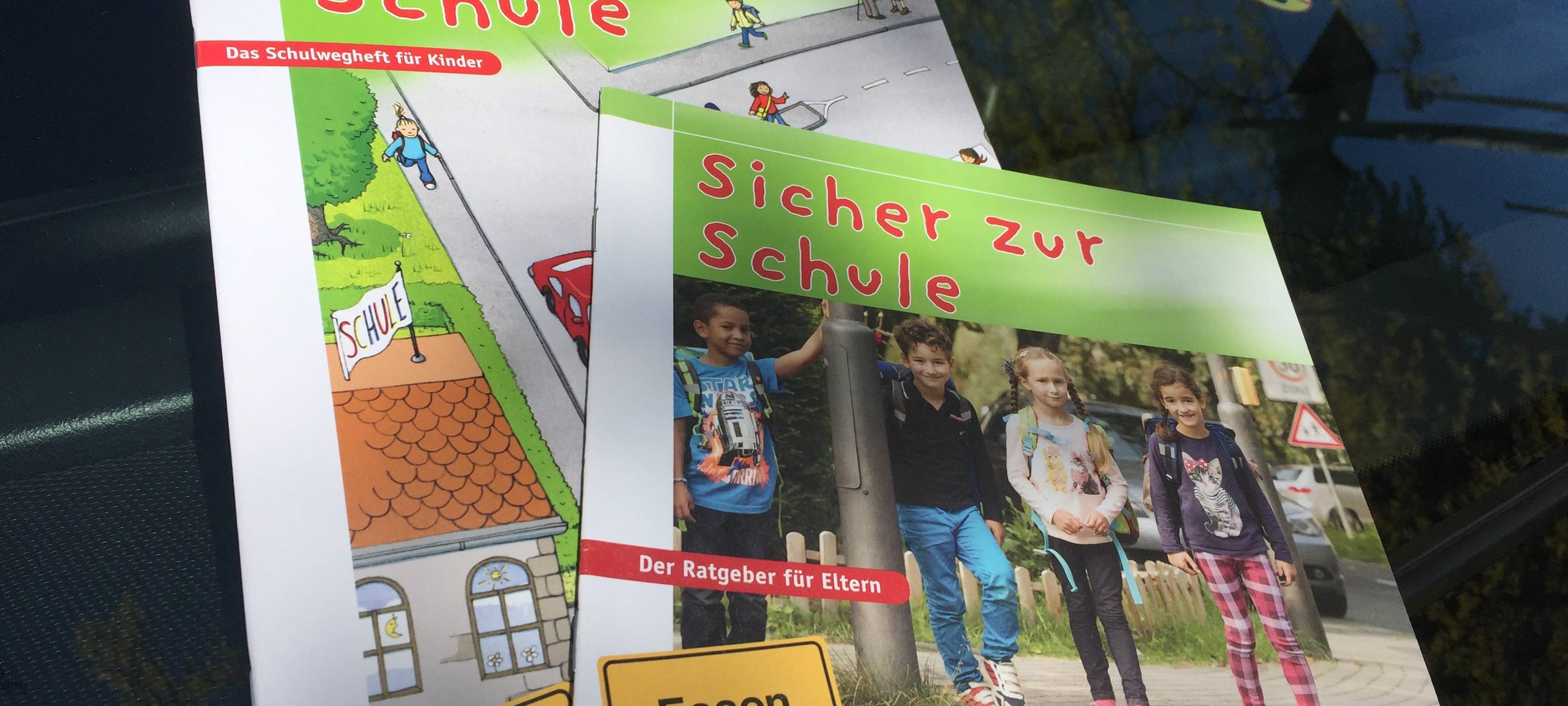 Essen: Verkehrswacht und Polizei geben neue Broschüre "Sicher zur Schule" aus