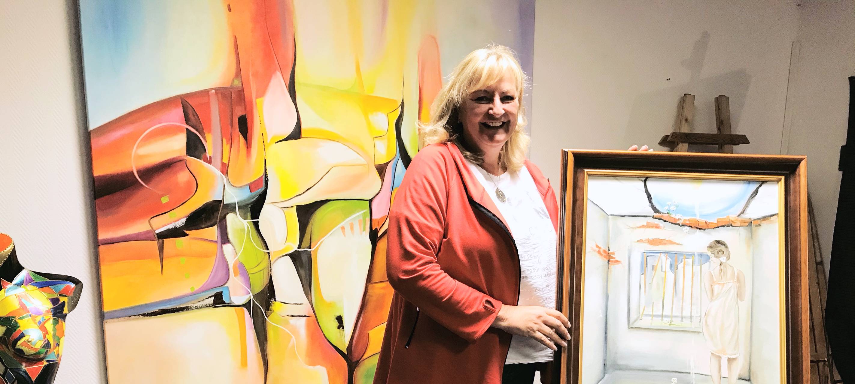 Hanny Barth hat die etwas andere Malschule