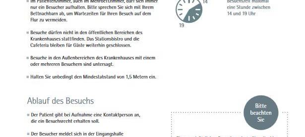 Essen: Viele neue Besuchsregeln in Krankenhäusern gelten ab sofort