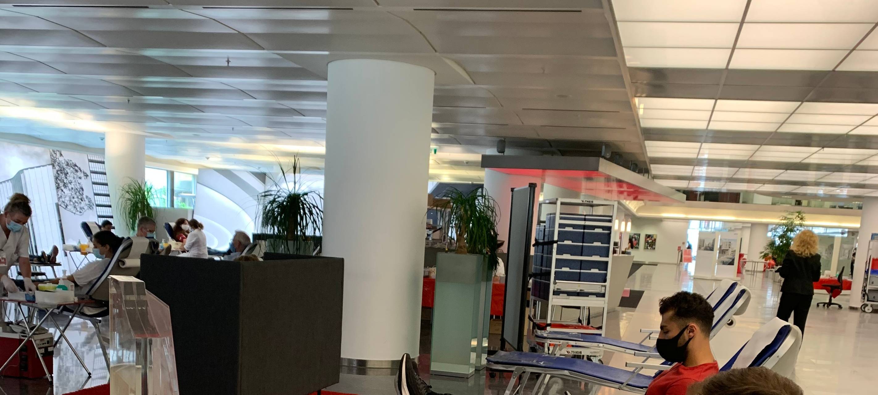 Essen: Blutspende-Aktion in Corona-Zeiten