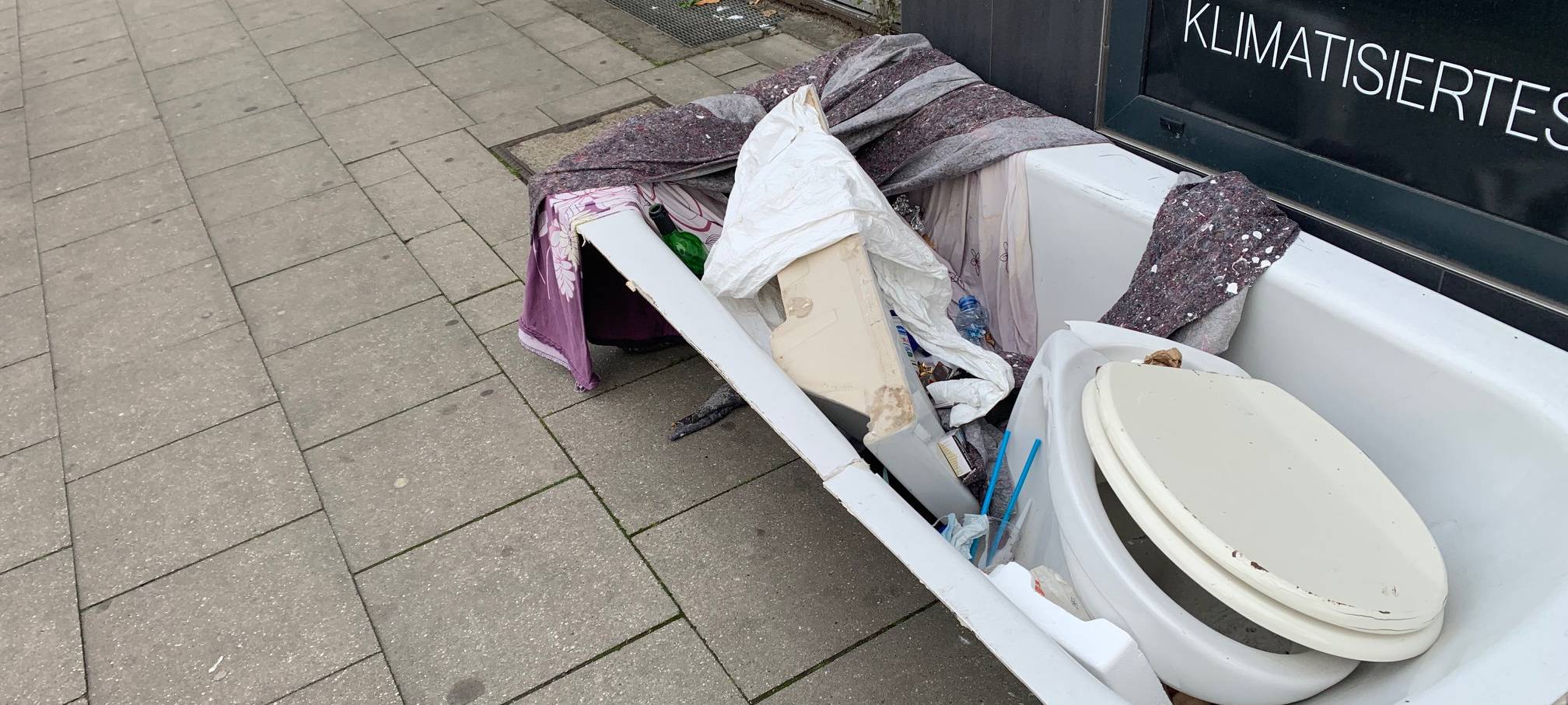 Wilder Müll in Essen