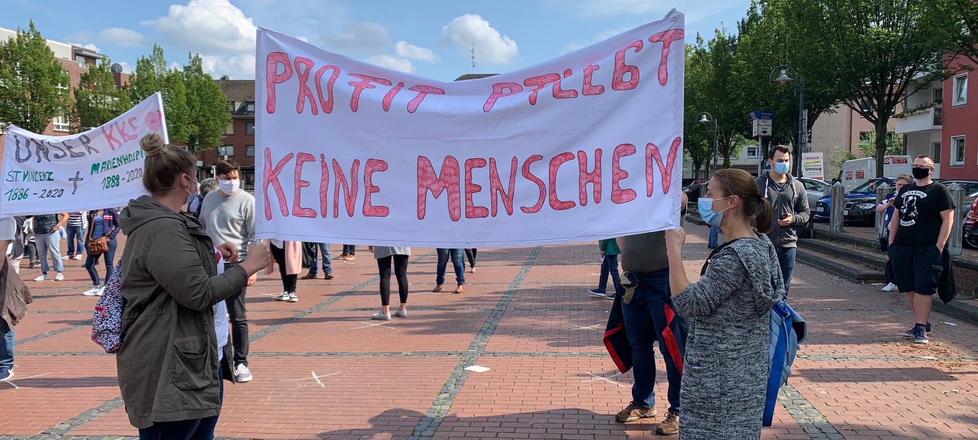 Essen: Aus für zwei Krankenhäuser - Mitarbeiter und Nachbarn wehren sich