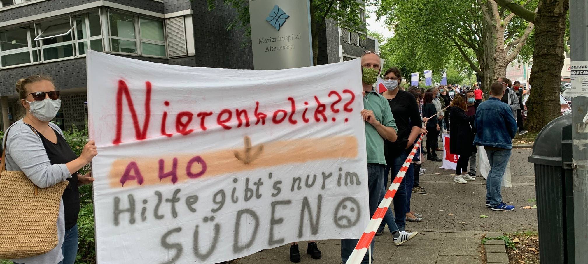 Essen: Aus für zwei Krankenhäuser - Mitarbeiter und Nachbarn wehren sich