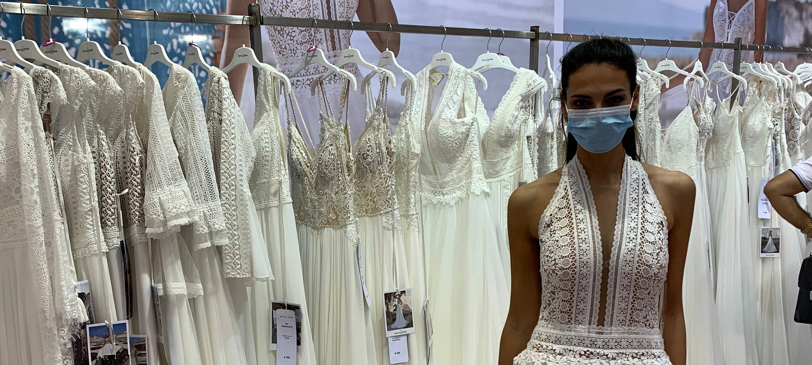 Die European Bridal Week in Essen. Die erste Messe überhaupt in Deutschland nach der Corona-Pause.