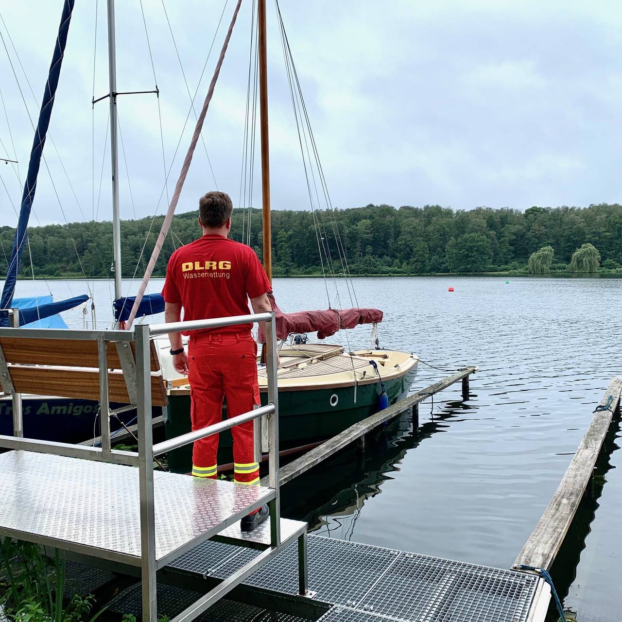 DLRG Wachstation Radio Essen Heisingen Andreas Wagener Baldeneysee