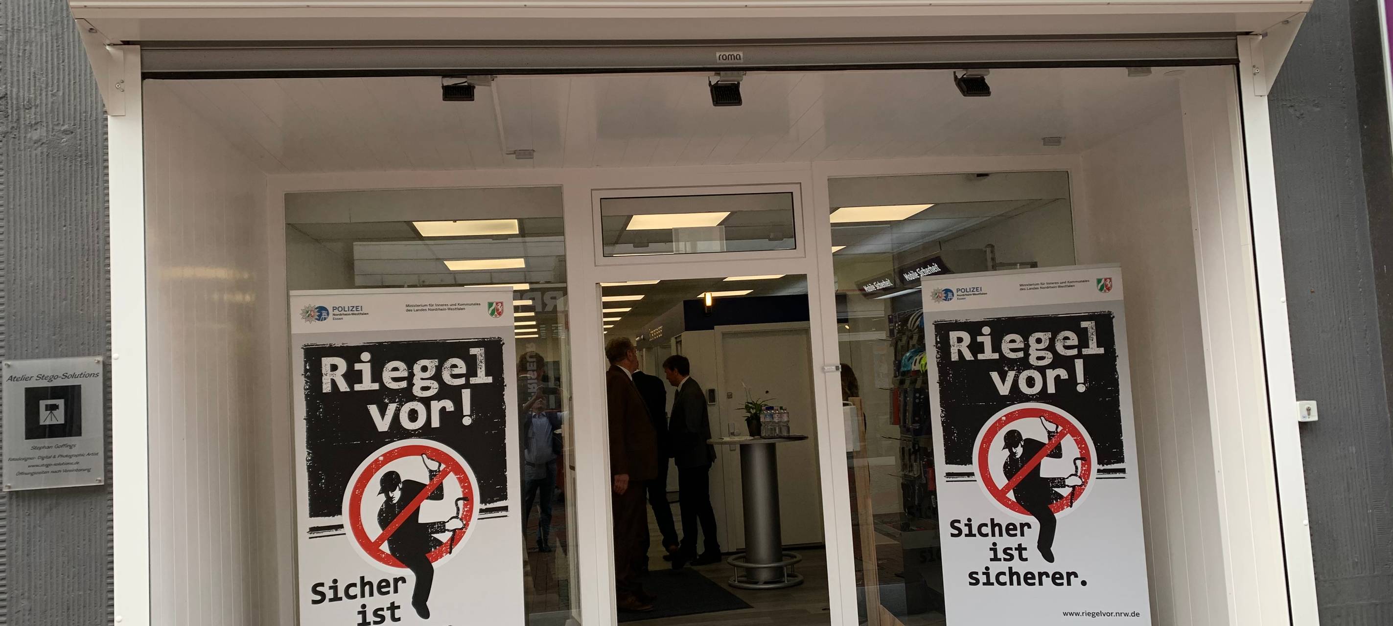 Sicherheit_Polizei_Kriminalpoizeilich Beratungsstelle_Riegel vor_Einbruch_Einbrecher_Radio Essen