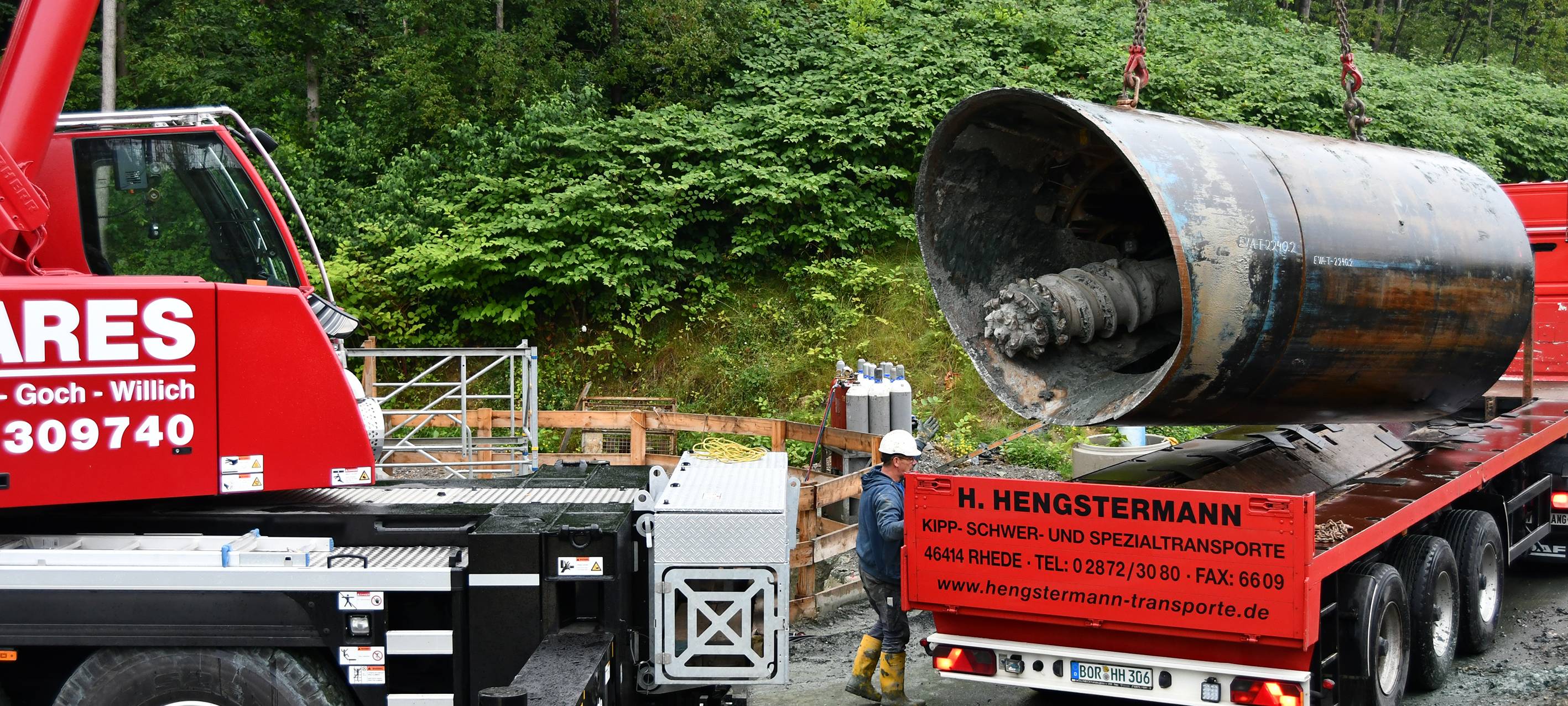 Stadtwerke Essen haben 500 Meter-Loch gebohrt