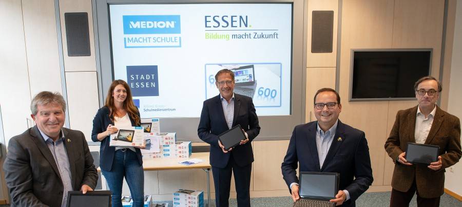 Stadt Essen bekommt Tablets für Schüler aus ärmeren Familien
