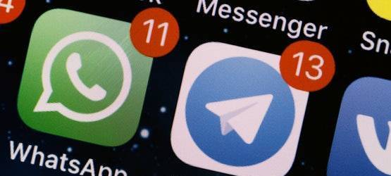 Anzeige der Nachrichten bei Messenger-Diensten