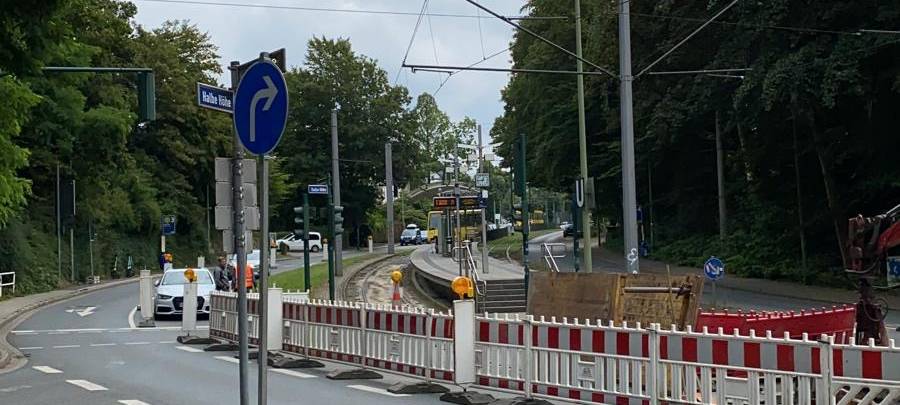 Stadtwerke Essen brauchen für Baustelle auf Holsterhauser Straße länger