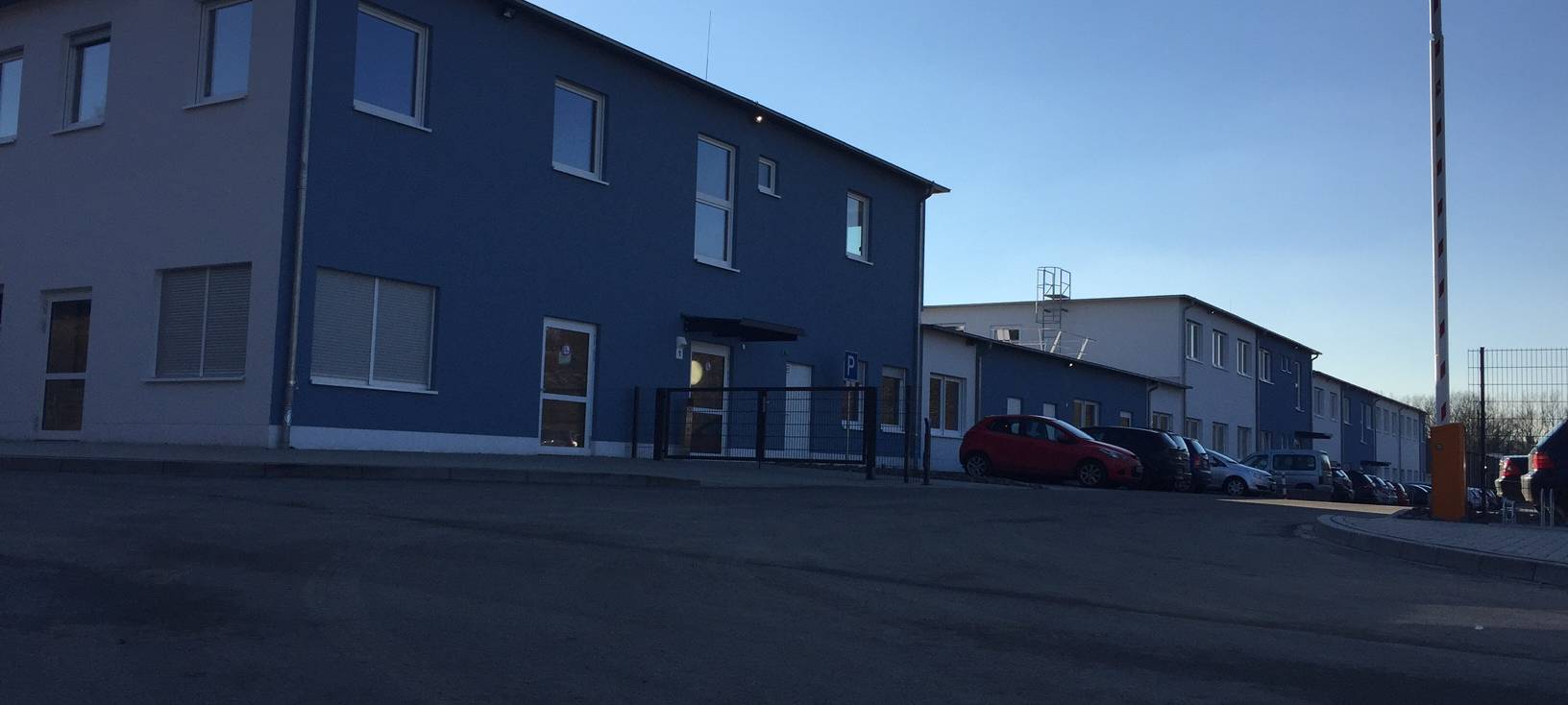 Flüchtlingsunterkunft Overhammshof in Essen-Fischlaken