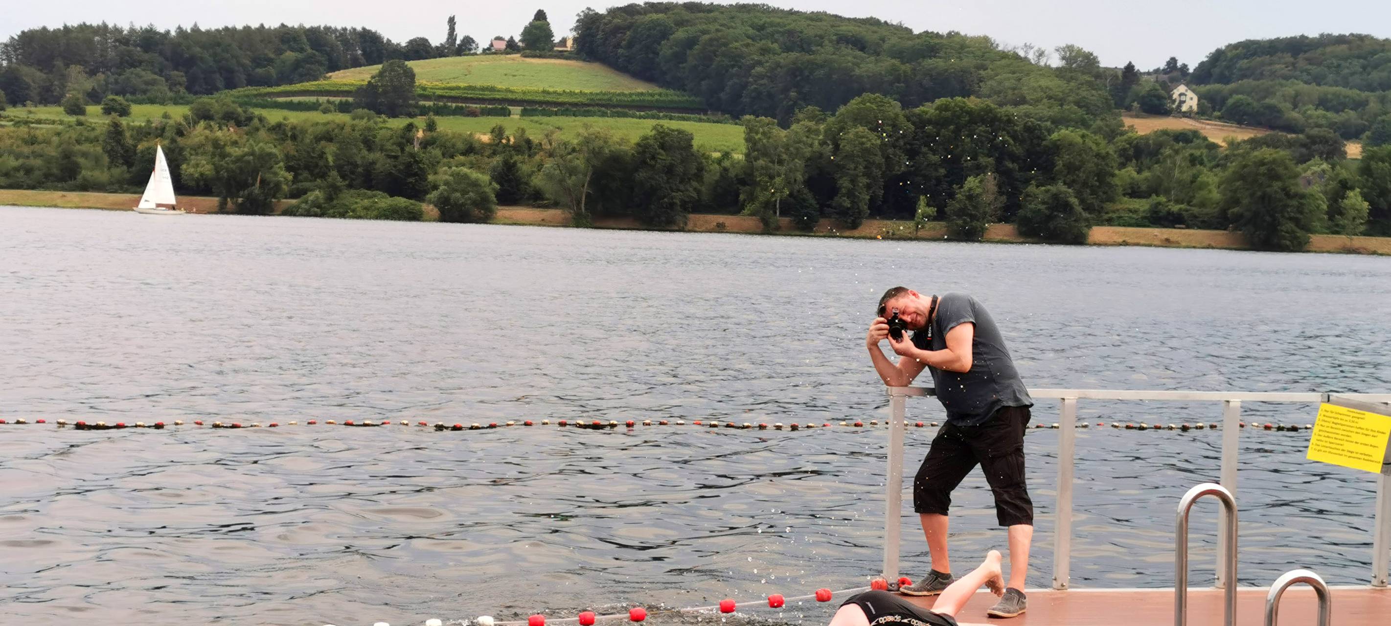 Imagefilm der Stadt Essen wird am Baldeneysee gedreht