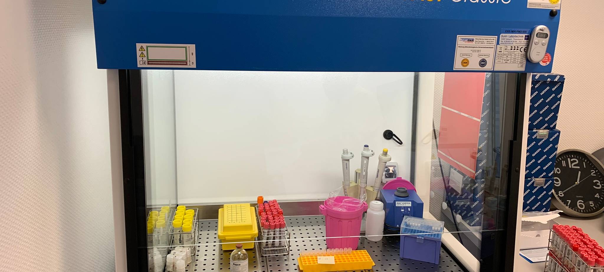 Spezial-Werkbank für Proben