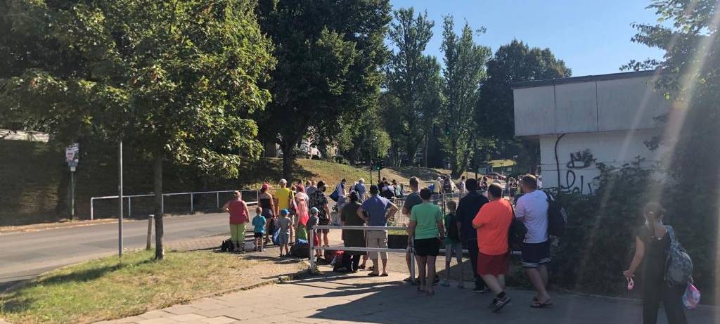 Essen: Hitze sorgt für Einlass-Stopp im Freibad