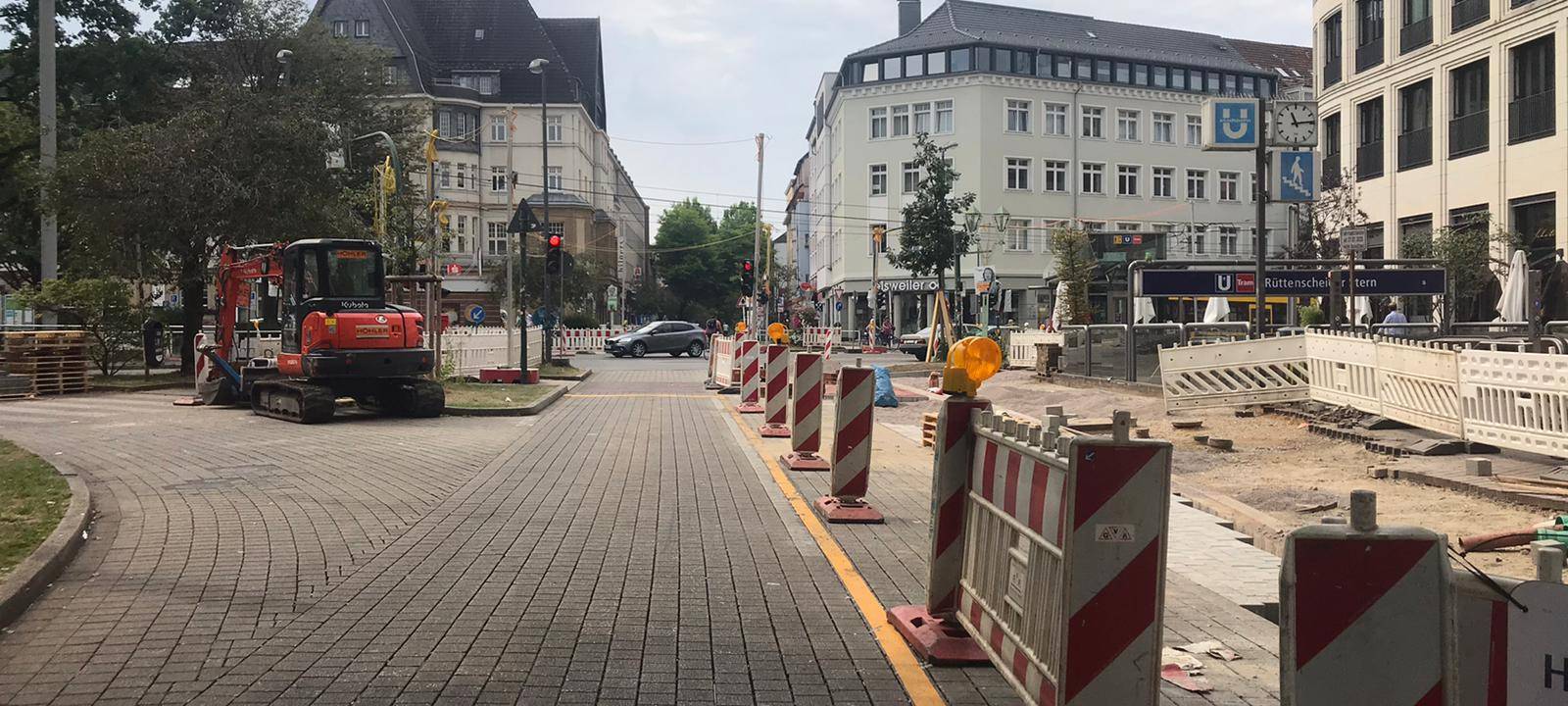 Rüttenscheider Stern in Essen: Breiterer Stern - weniger Stress?