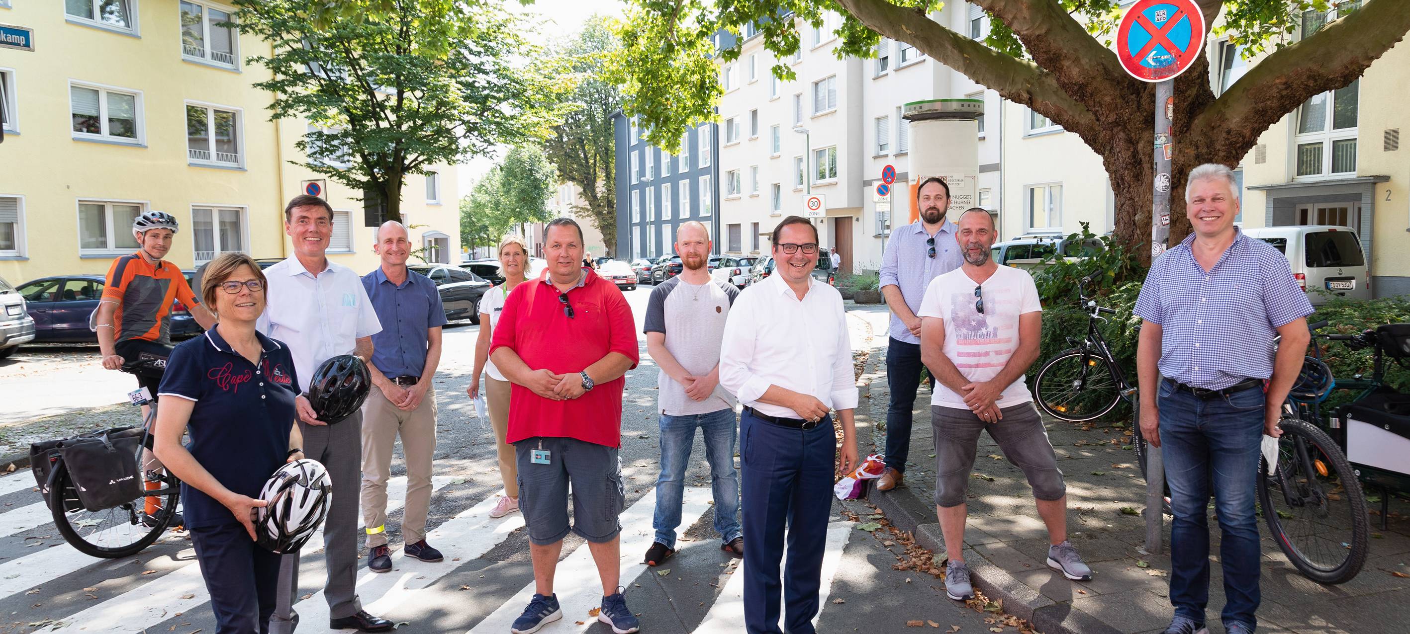 Essen: Neue Fahrradstraße fertig! Hier haben Radfahrer Vorrang