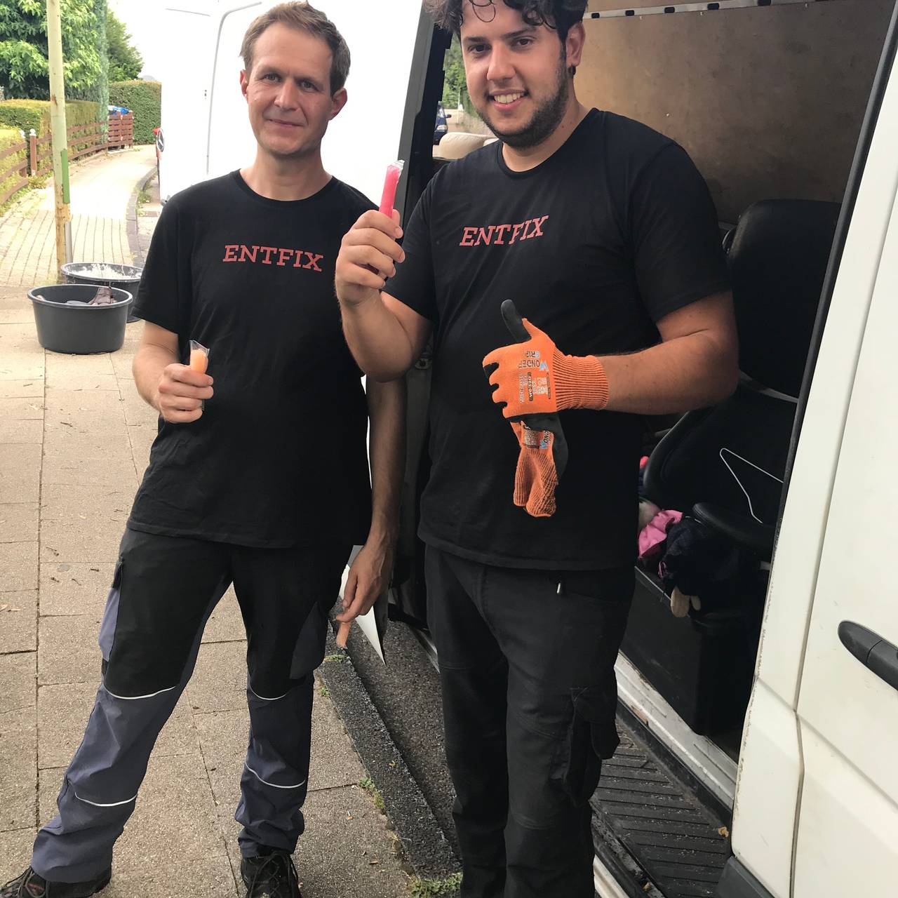 Luka aus Überruhr ist Entrümpler