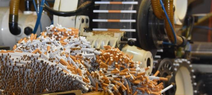 Zoll Essen nimmt illegale Zigaretten-Fabrik hoch: 11 Millionen Zigaretten entdeckt