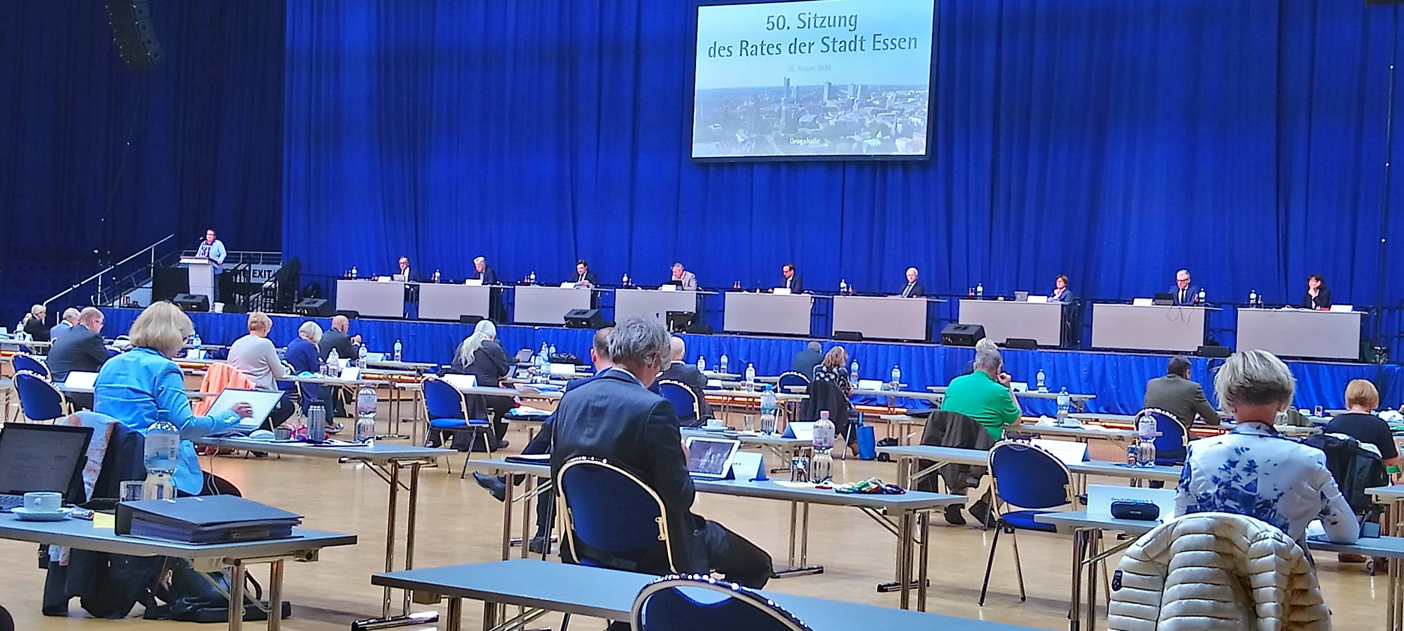 Essen: Abschieds-Ratssitzung in der Grugahalle: Aus für Politiker und Parteien