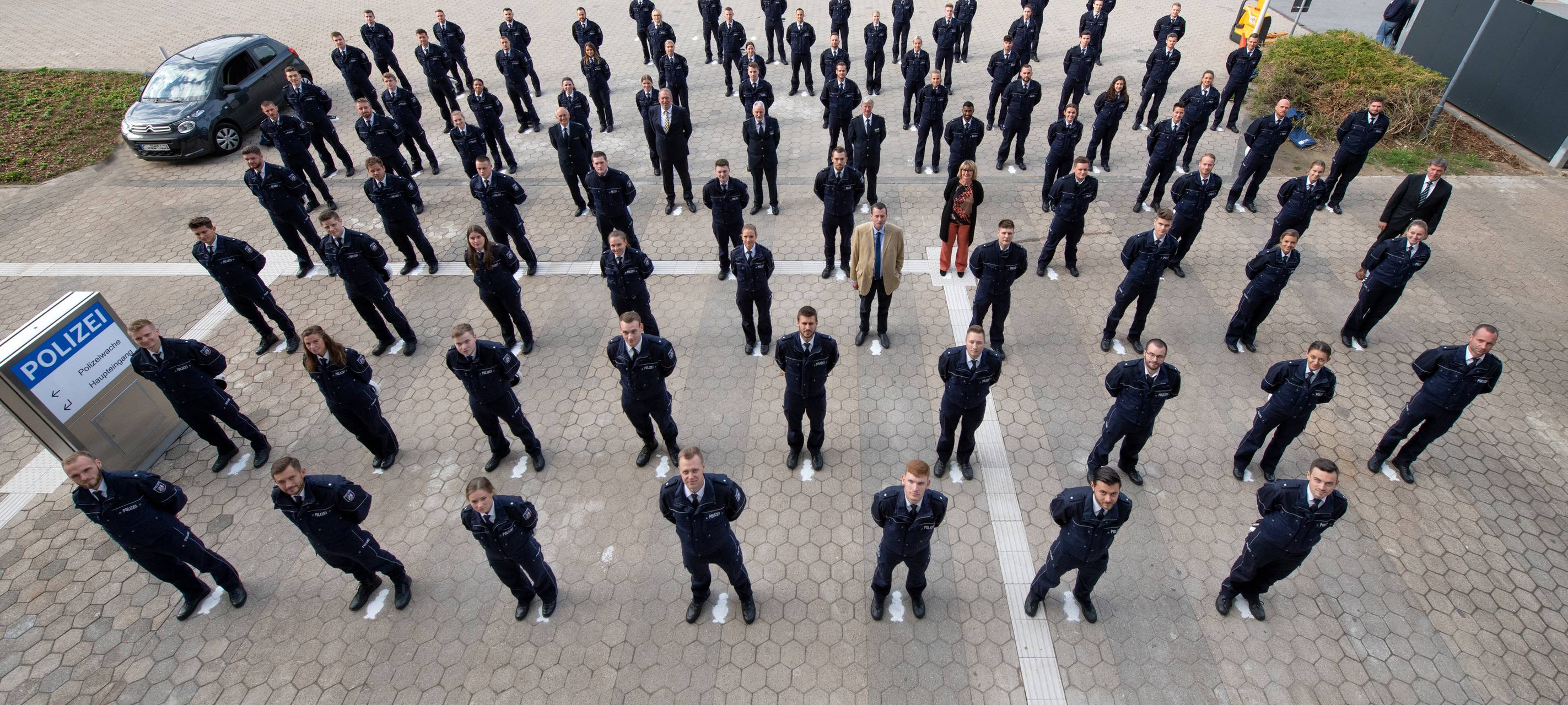 Weniger Polizisten für Essen