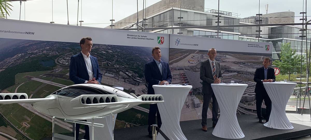 Flugtaxis ab 2025 in NRW: Fliegen wir auch bald in Essen?