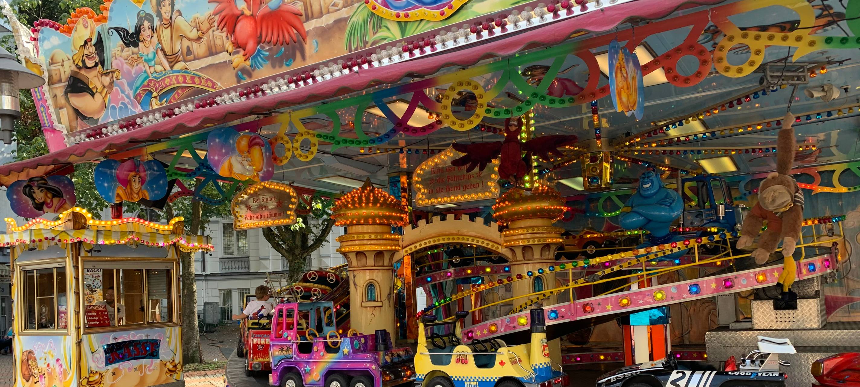 Karussell am Grendplatz in Essen