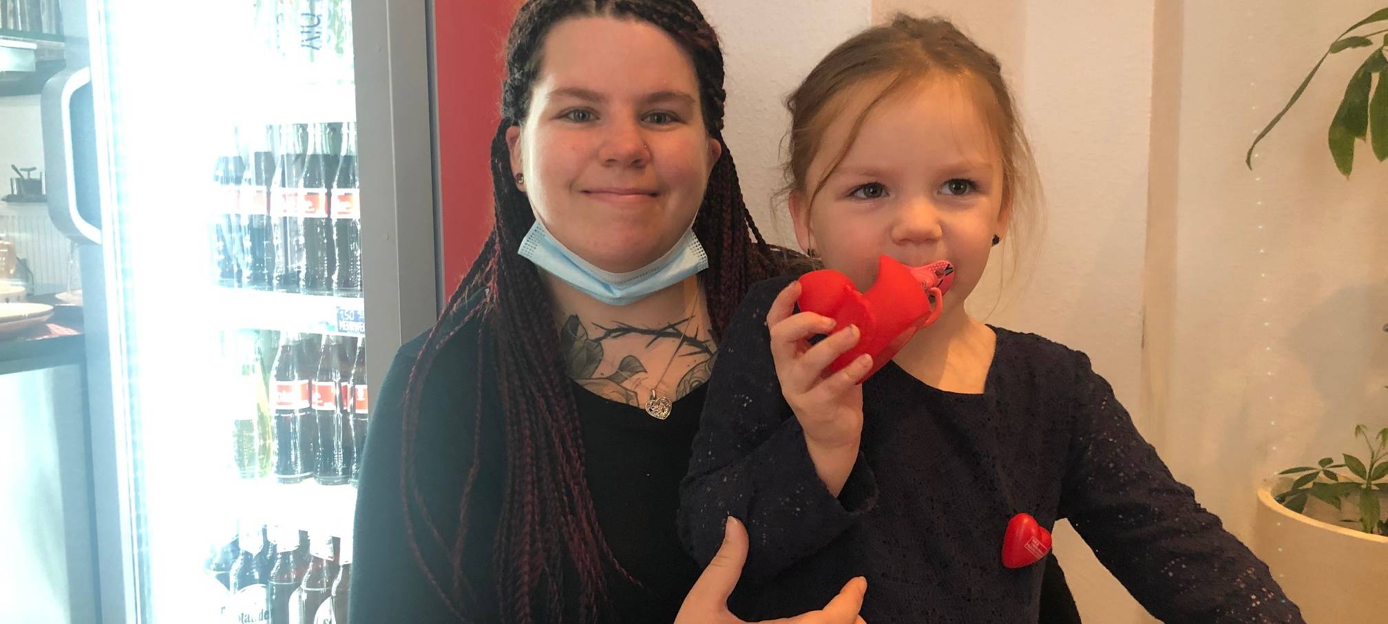 Als Dankeschön gab es eine Kleinigkeit von Radio Essen...