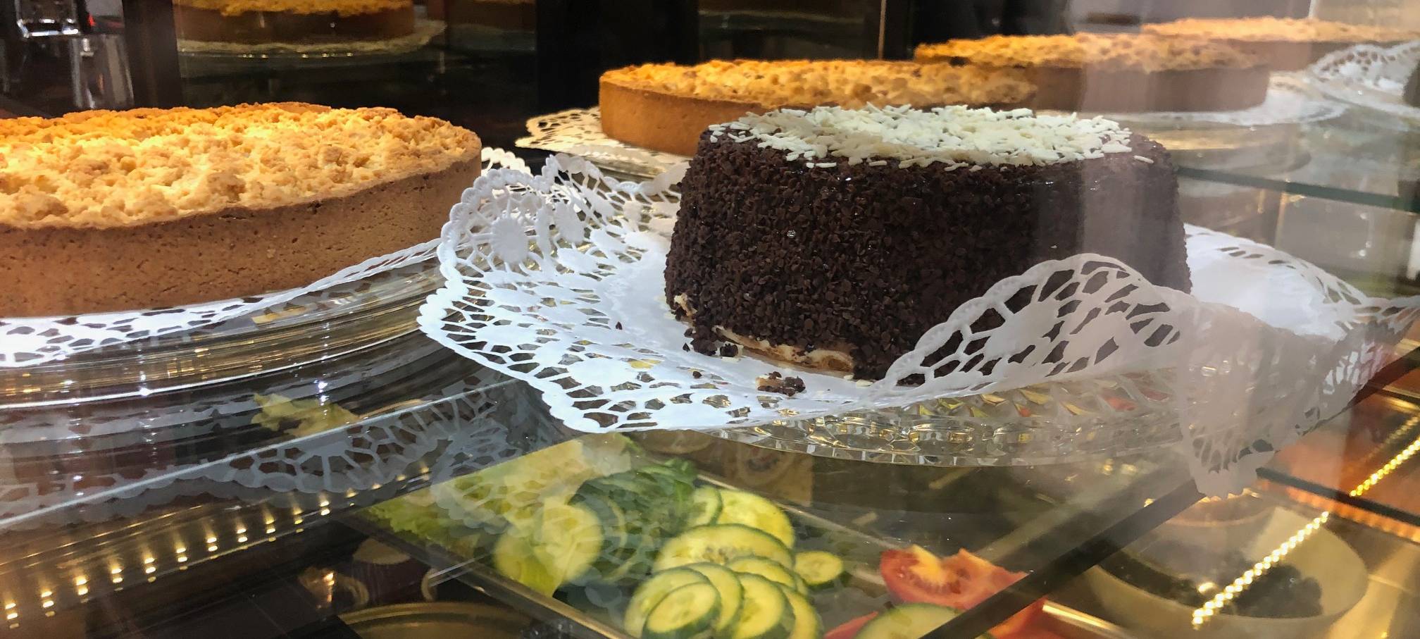 Auch Kuchen gibt es hier.