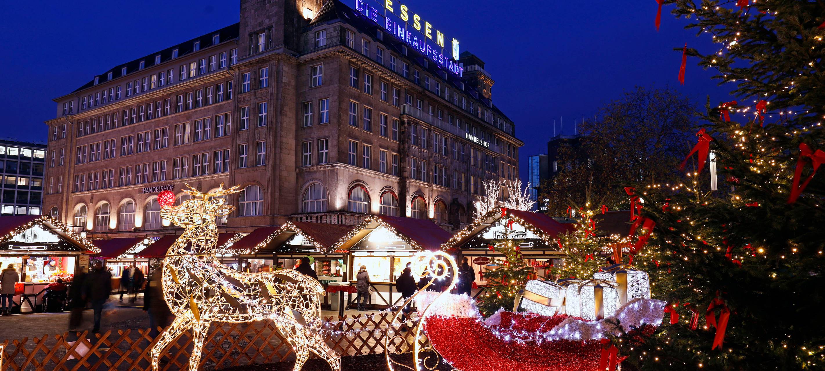 Der Weihnachtsmarkt in Essen sieht dieses Jahr anders aus