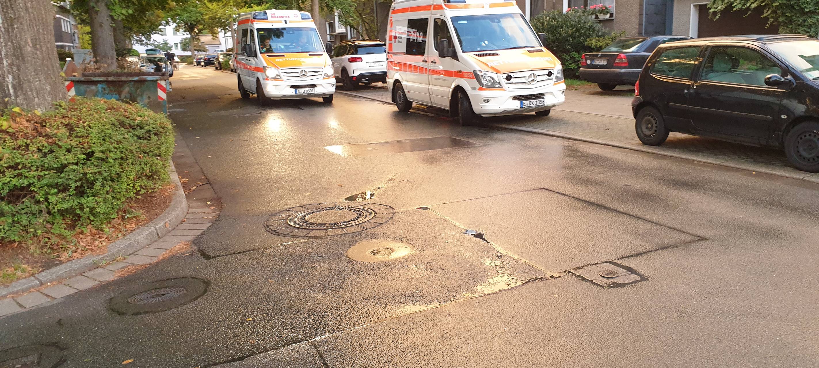 Krankentransporte Bombe in Essen