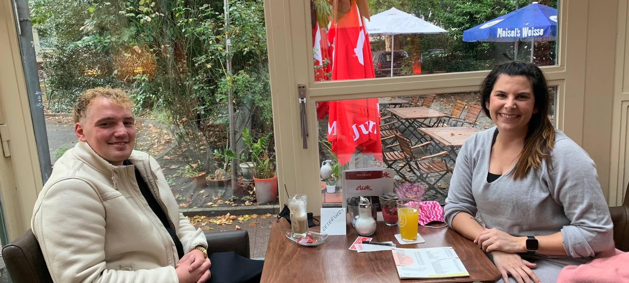 Jerome & Laura haben uns als Erstes gefunden