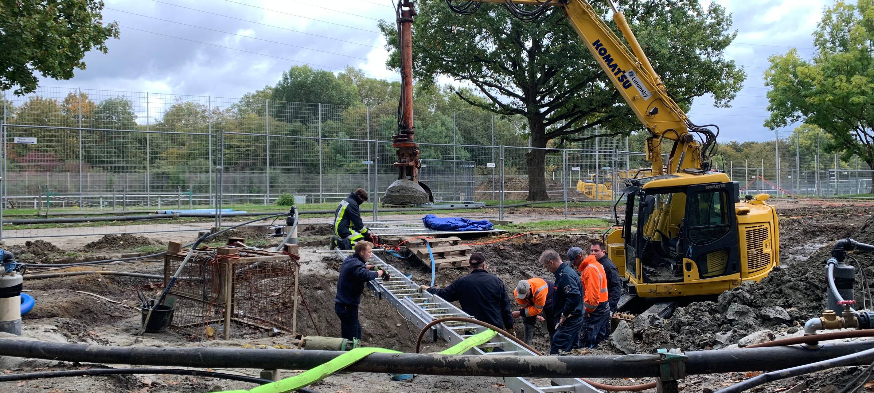 Bombenentschärfung in Essen-Altenessen