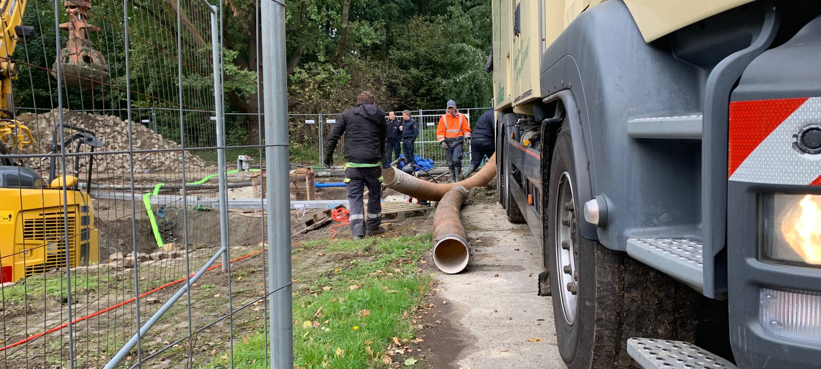 Bombenentschärfung in Essen-Altenessen