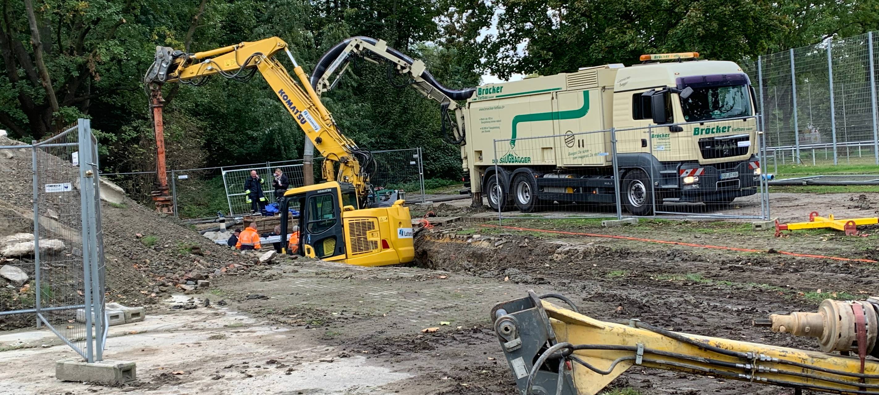 Bombenentschärfung in Essen-Altenessen
