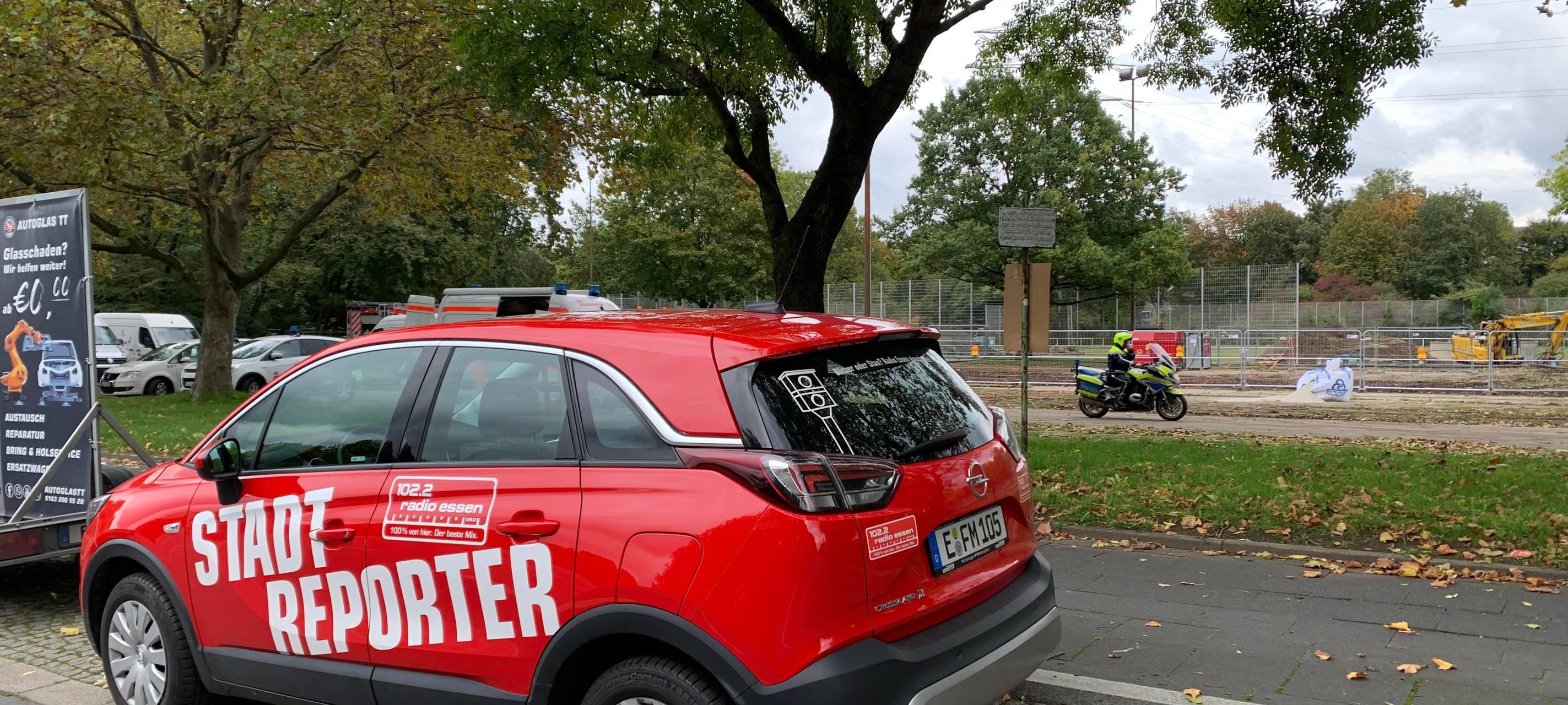 Bombenentschärfung in Essen-Altenessen