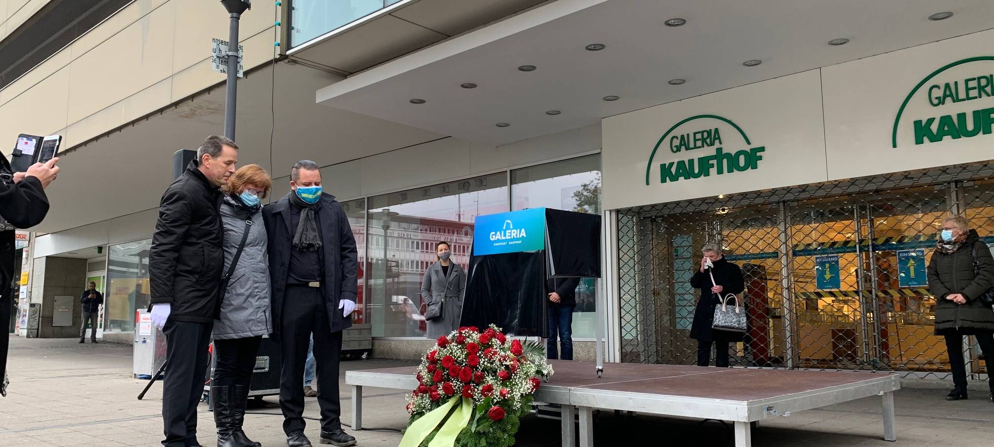 Essen: Letzte Kundgebung für Karstadt Kaufhof